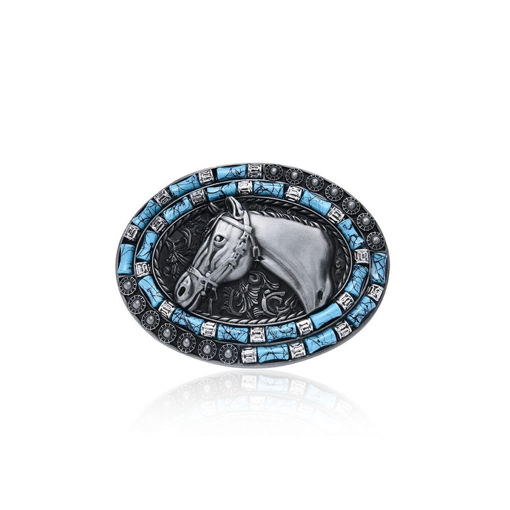 2513 Western Belt Buckles Longhorn Bull Belt Buckle Cowboy Cowgirl Rodeo
